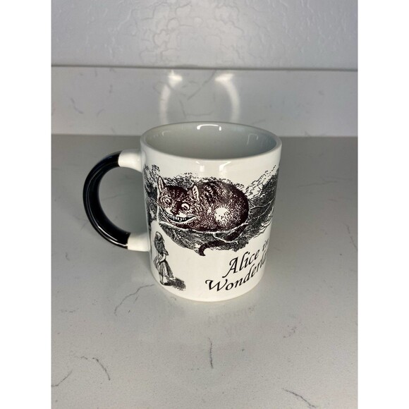Alice in Wonderland Disappearing Cheshire Cat Mug Unemployed Philosophers Guild - Picture 2 of 4